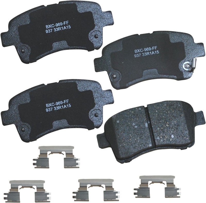 Bendix وسادات فرامل سيراميك SBC937 الممتازة لسيارة سوزوكي أيريو 2005-2002 - Image 1
